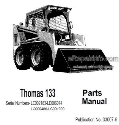 parts for thomas skid steer|thomas 133 skid steer parts.